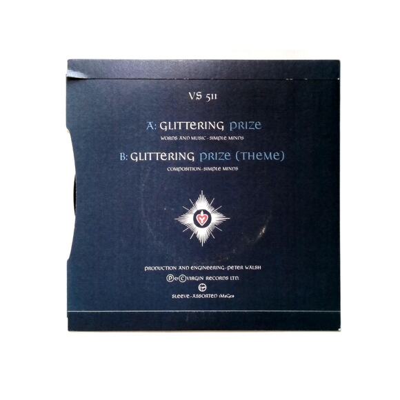 Simple Minds Glittering Prize 7" Vinyl Record UK Synth-Pop New Wave 1982 Virgin - Picture 4 of 4